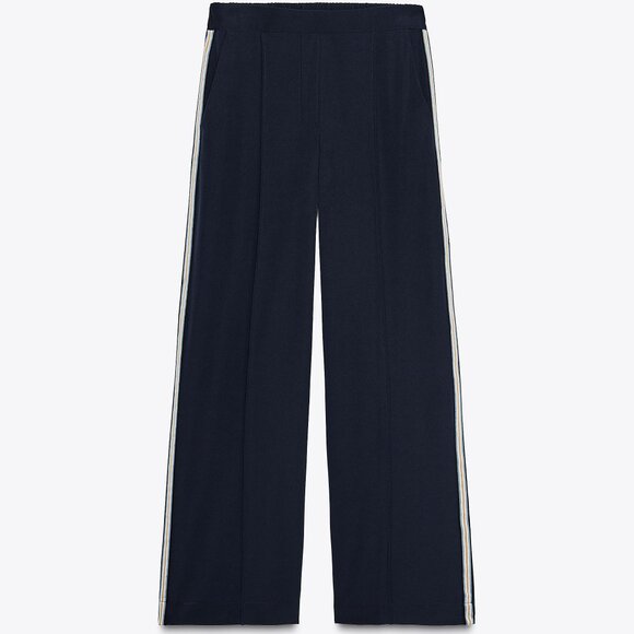 Zara Pants - Zara Womens Side Striped Pants Wide Leg Trousers S